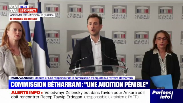 Affaire Bétharram: Cette audition permet de confirmer que le Premier ministre à plusieurs reprises (...) a menti , dénonce Paul Vannier