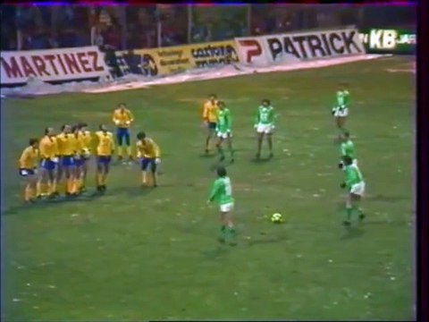 SAINT ETIENNE - SOCHAUX - 1981 - SAISON 1981/1982 -