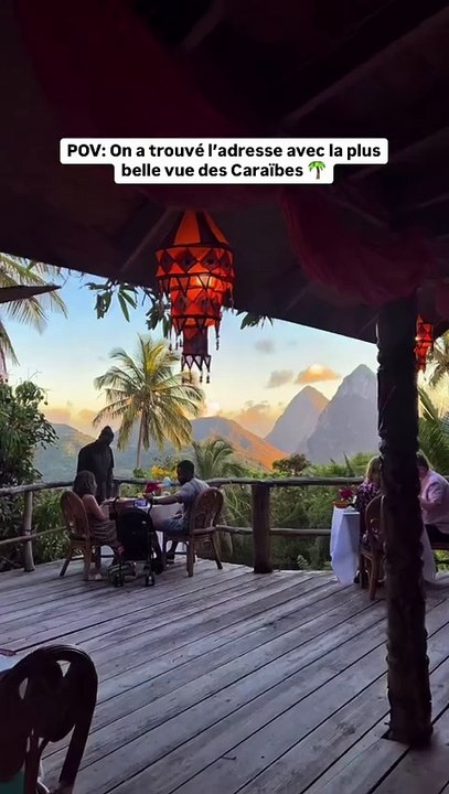 On a trouvé la plus belle vue des Caraïbes 🌴