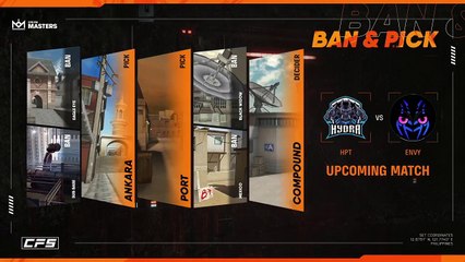 CFPH_ Hydra Pro Team vs Envy Esports - CFS MASTERS 2023 SUMMER _ GROUP D - MATCH 1 _ Bo3
