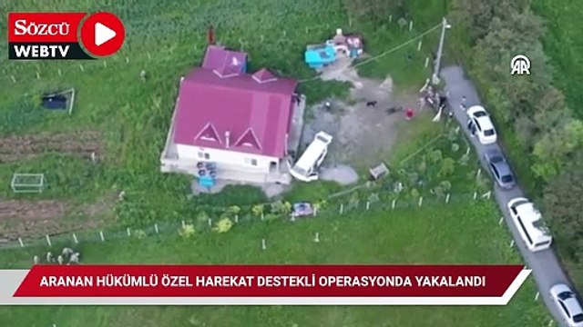Aranan hükümlü özel harekat destekli operasyonda yakalandı