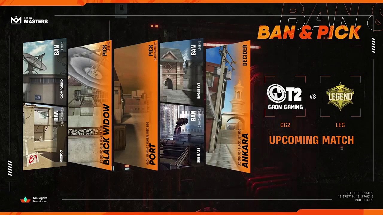 CFPH_ Gaon Gaming T2 vs Legend - CFS MASTERS 2023 SUMMER _ GROUP E - MATCH 2 _ Bo3