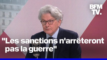 Ukraine, guerre commerciale, normes dans l'automobile...L'interview de Thierry Breton en intégralité