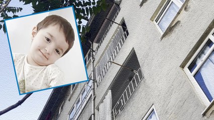 Zeytinburnu'nda apartmanın 5'inci katından düşen 2 yaşındaki Elif hayatını kaybetti