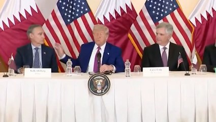 Trump boasts about changing engines on new luxury jet after striking Qatar Boeing deal