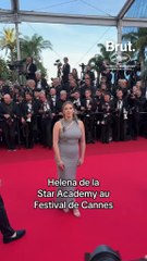 Helena de la Star Academy au Festival de Cannes