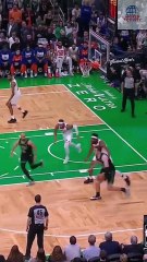 Tatum-less Celtics beat Knicks from rebounds #trend
