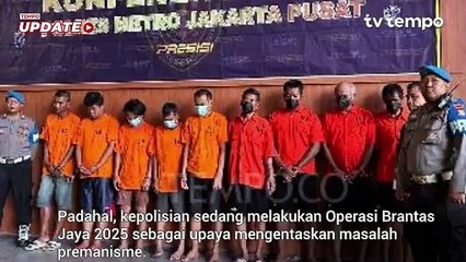 Premanisme dan Parkir Liar Masih Merajalela di Tanah Abang