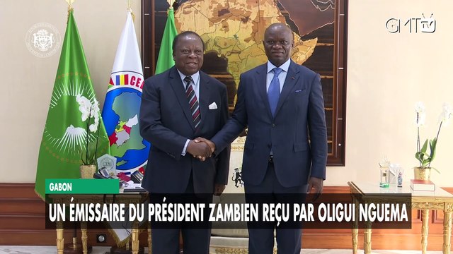 [#Reportage] Gabon : un émissaire du président zambien reçu par Oligui Nguema