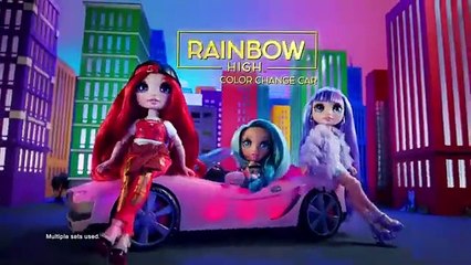 Rainbow High: Color Change Car "8 Colors to Choose" Commercial! (15 Sec.)