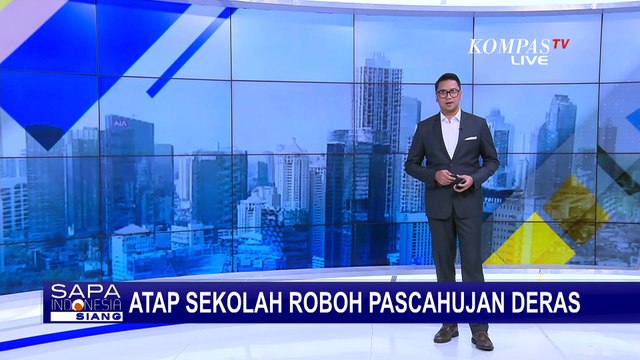 Atap Ruang Kelas SD di Kendal Roboh, Siswa Terpaksa Belajar di Rumah Warga