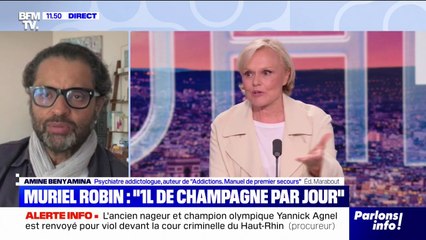 "Ce qu'elle a fait, c'est un acte de santé publique extrêmement précieux": ce psychiatre addictologue revient sur le témoignage de Muriel Robin sur son alcoolisme