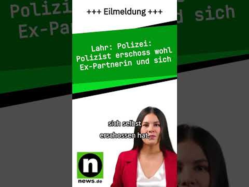Polizei: Polizist erschoss wohl Ex-Partnerin und sich