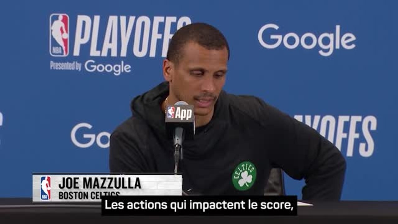 Celtics - Mazzulla : "Brown a été excellent à tous les niveaux"
