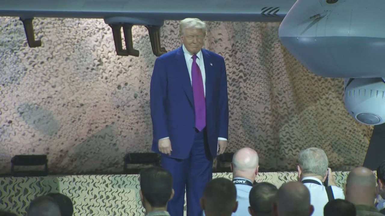 Trump SINGS and DANCES to 'God Bless the USA' During Wild Visit to US Troops in Qatar