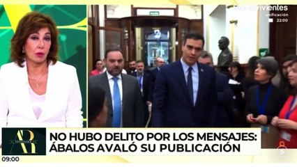 Colosal dardo de Ana Rosa a Sánchez por los WhatsApp con Ábalos : “¿Quién va a pedir perdón a la UCO?”