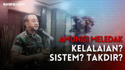 Amunisi TNI Meledak Lagi: Kelalaian, Sistem Rusak, atau Sekadar Takdir?