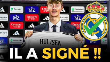 🔥HUIJSEN SIGNE AU REAL MADRID ! L'ANALYSE COMPLÈTE