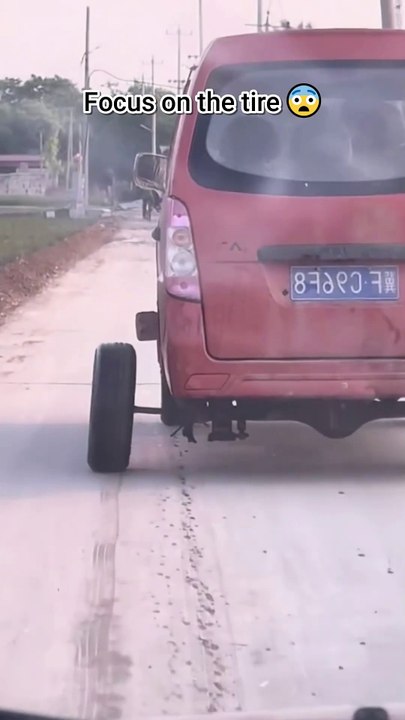 Focus on the tire