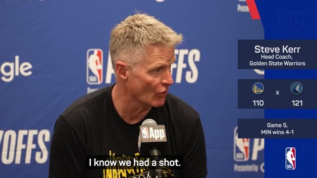 Warriors would have had title shot if Curry was healthy - Kerr