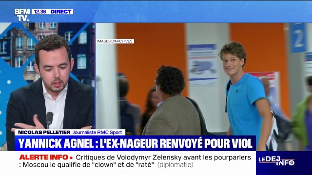 L'ancien champion olympique Yannick Agnel renvoyé pour viol, annonce le procureur de Mulhouse