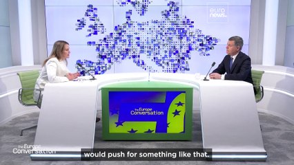 Post-war rules-based system is up for negotiation, Eurogroup president tells Euronews