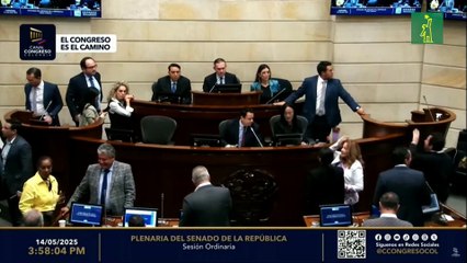 El Senado colombiano deniega la consulta popular del Gobierno de Petro