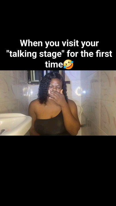 some relationships ends at talking stage.