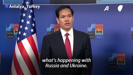 US open to 'virtually any mechanism' for Ukraine peace, Rubio says