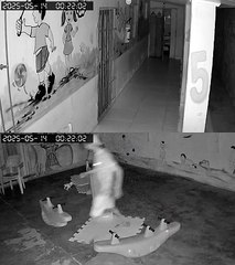 Homem é flagrado invadindo escola de ensino infantil