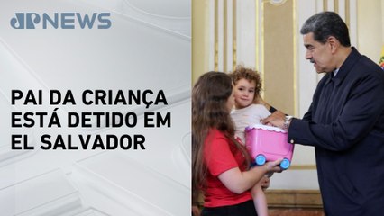 Menina de dois anos separada dos pais deportados dos EUA chega à Venezuela