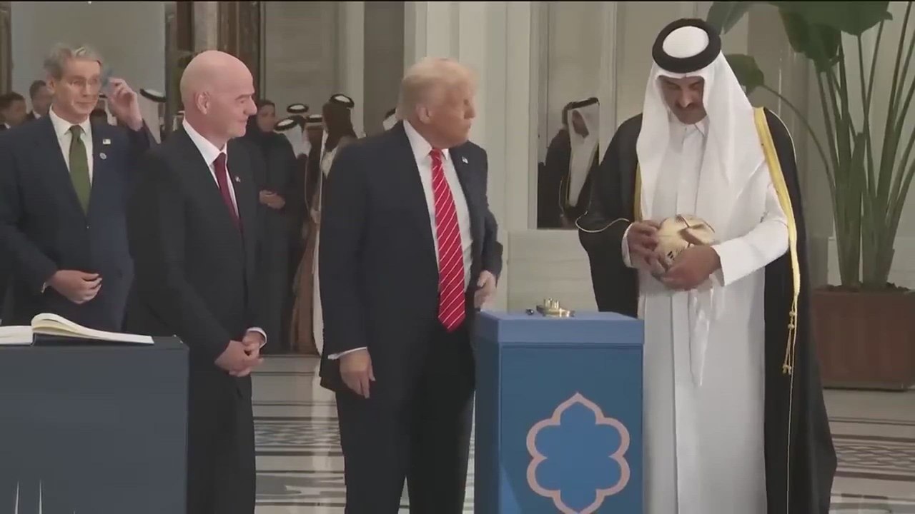 Trump y el Emir de Qatar firman la transición oficial hacia el mundial de fútbol de 2026