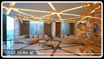 What's it like living in a sprawling Palm Jumeirah mansion with 24K gold ceilings and SRK as neighbour?