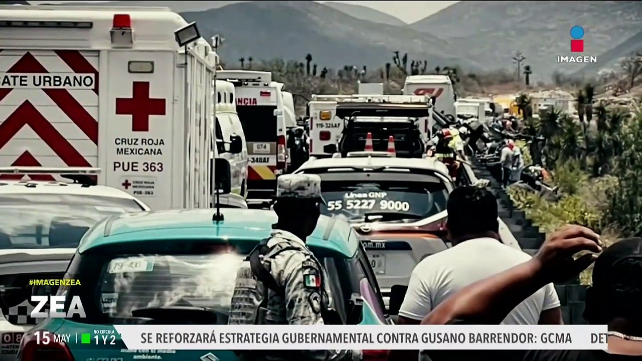 Choque múltiple deja 21 muertos en la autopista Cuacnopalan-Oaxaca