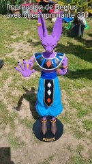 Impression de Beerus avec une imprimante 3D