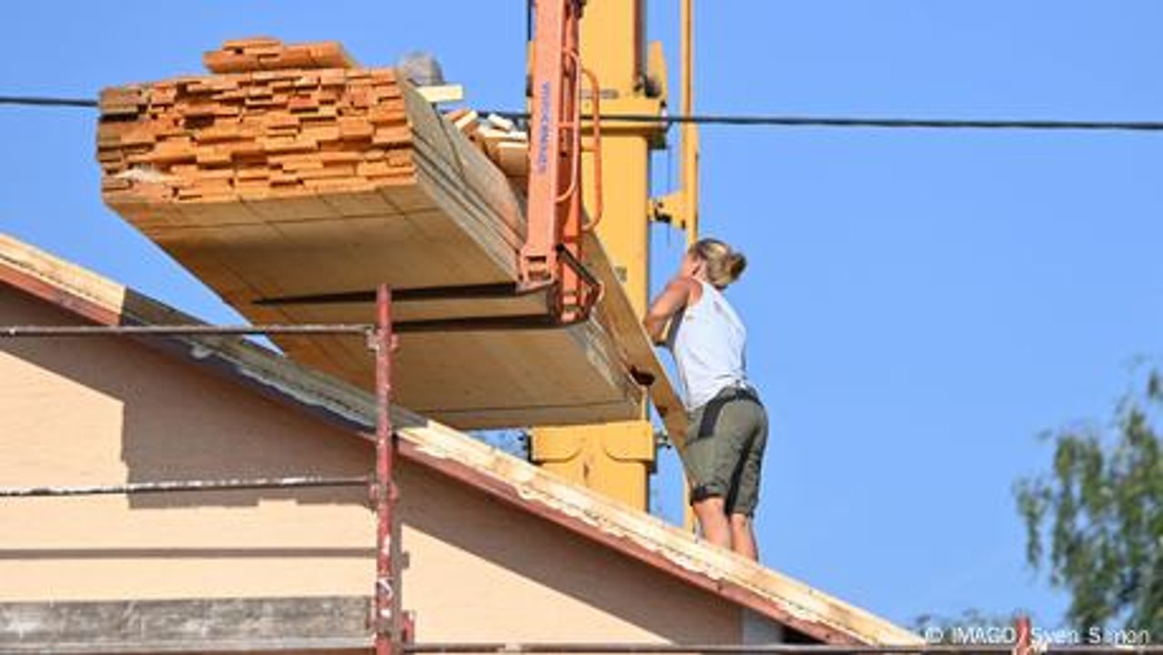 Immer noch selten: Frauen auf dem Bau