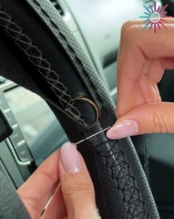 Steering wheel repair that looks brand new ✨🚘