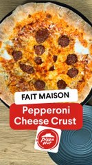Pizza Cheezy Crust de Pizza Hut