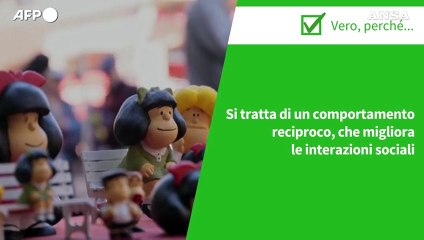 Ansa VERIFIED - E' vero che il sorriso e' contagioso?