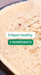 Crepes healthy à l'avoine