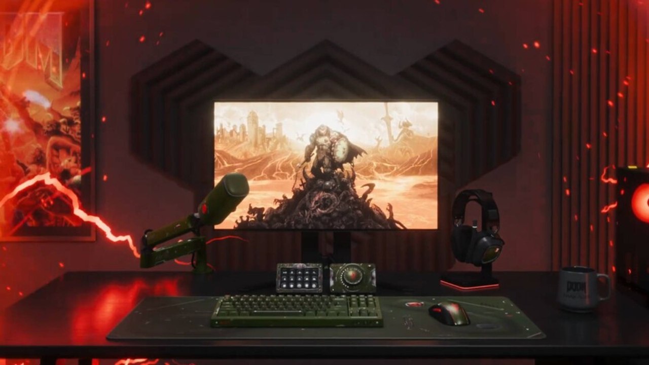 Für Doom-Fans: Hardware von Corsair und anderen im »The Dark Ages«-Design vorgestellt