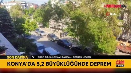 Konya'da 5.2 büyüklüğünde deprem! Ankara ve çevre illerden de hissedildi