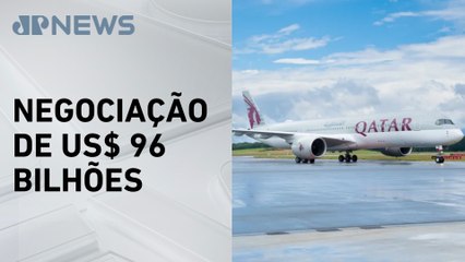 Qatar Airways assina compra de 160 aviões da Boeing