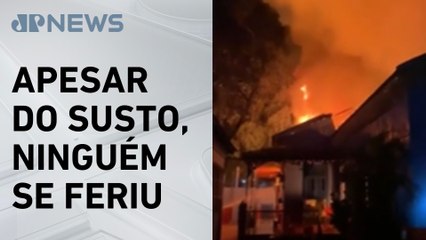 Incêndio atinge escola municipal na Barra da Tijuca (RJ)