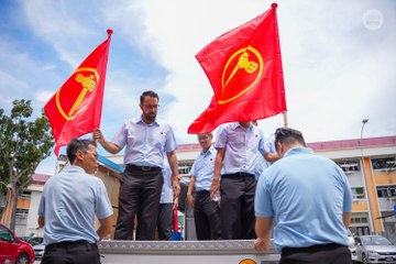 GE2025: WP's Pritam Singh and Aljunied team thank supporters from lorry