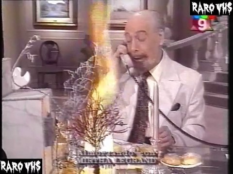 Blooper Narciso Ibañez Menta y Mirtha Legrand -Torta en llamas