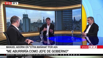 📢 MANUEL ADORNI: "PONGO EN VALOR A CERRUTI, HABÍA QUE DAR LA CARA CON ALBERTO FERNÁNDEZ"