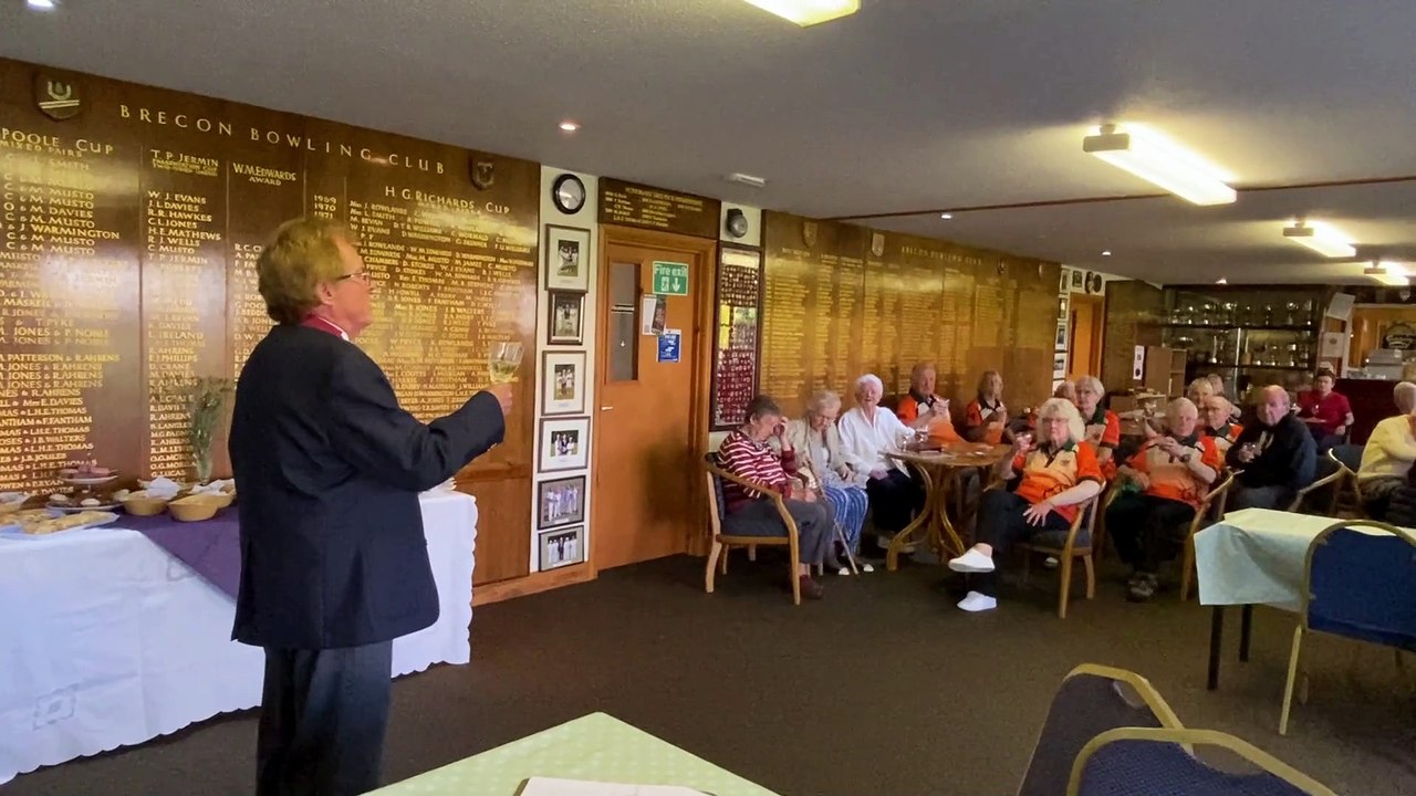 Brecon Bowls Club celebrates 75th anniversary