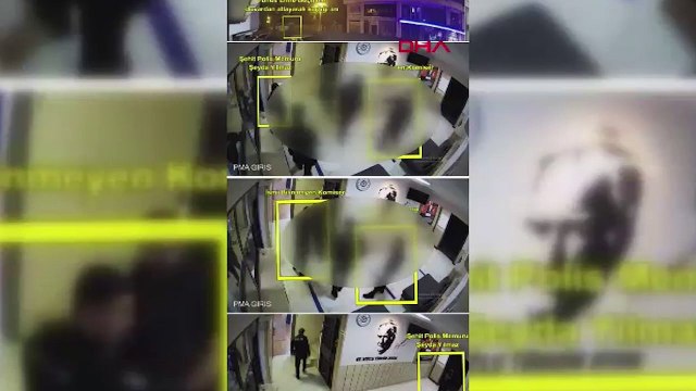 Polis Şeyda Yılmaz'ı şehit eden Yunus Emre Geçti'nin karakoldan firar görüntüleri ortaya çıktı