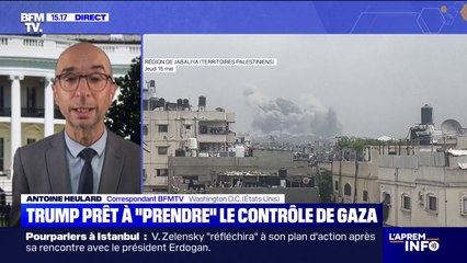 Gaza: Donald Trump affirme que les États-Unis sont prêts à "prendre" le contrôle de l'enclave palestinienne